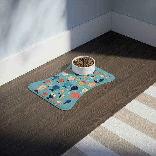 Cartoon Fish Pet Mats