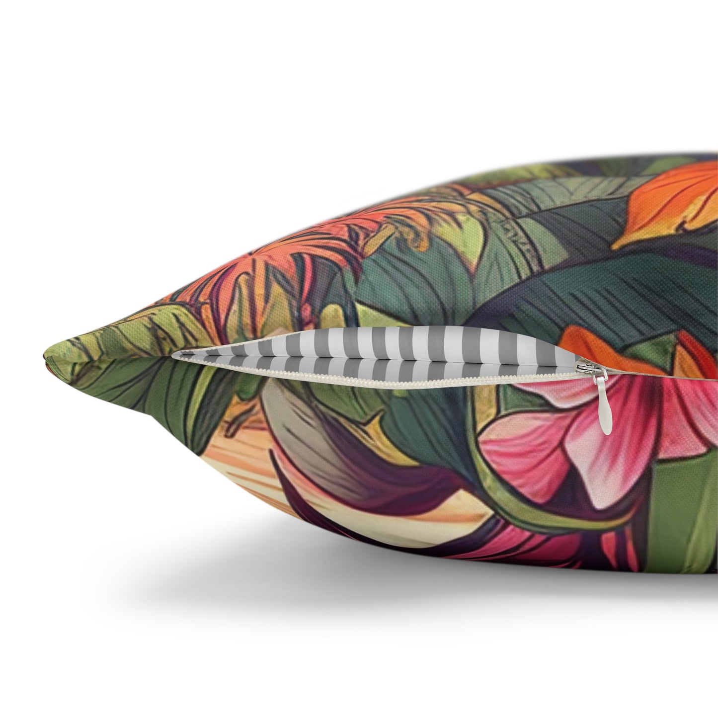 Tropical Paradise Double Sided Pillow Cover (3)
