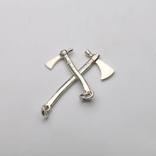 Miniature Handmade Native American Peace Pipe Tomahawk