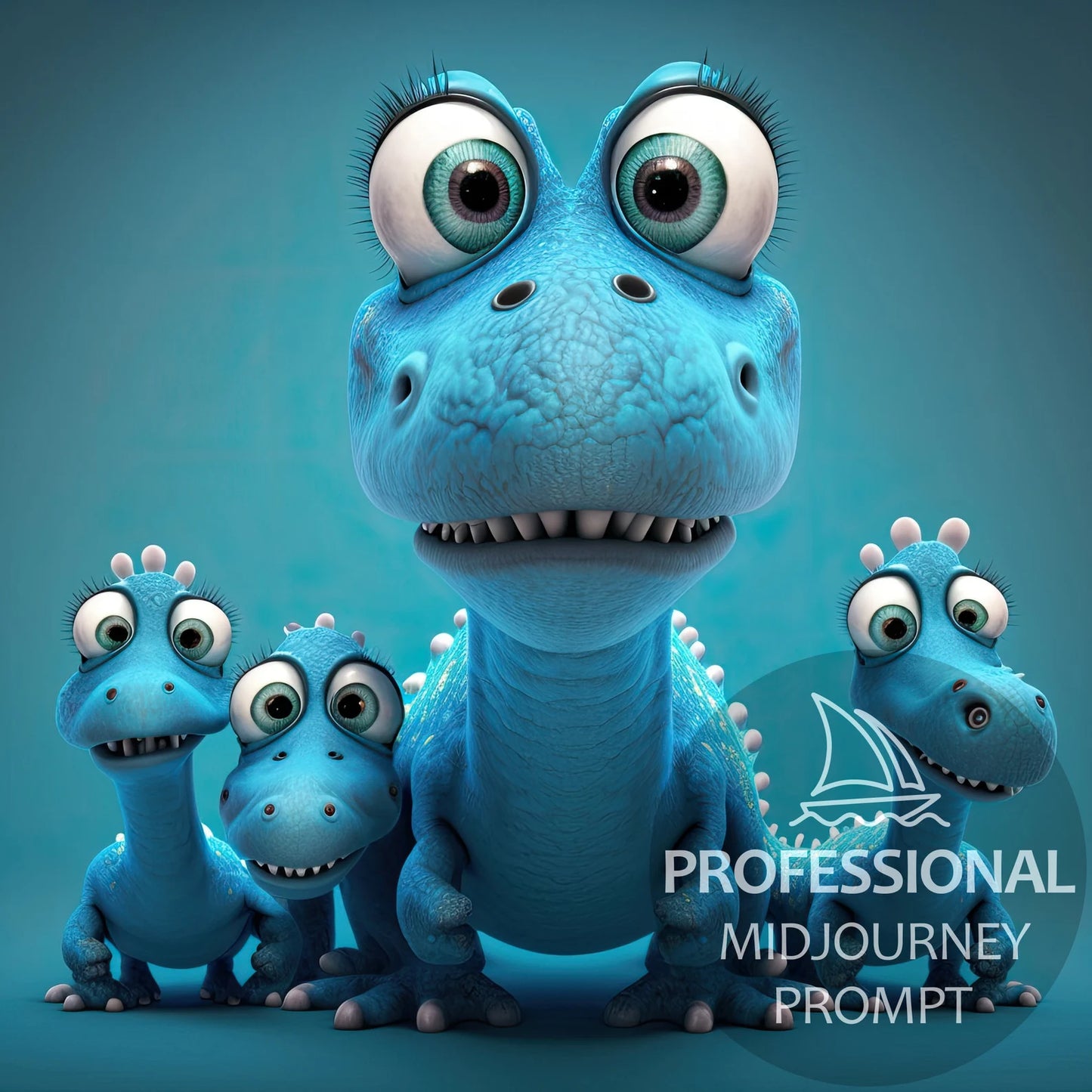 Pixar 3D Animal Midjourney Prompts