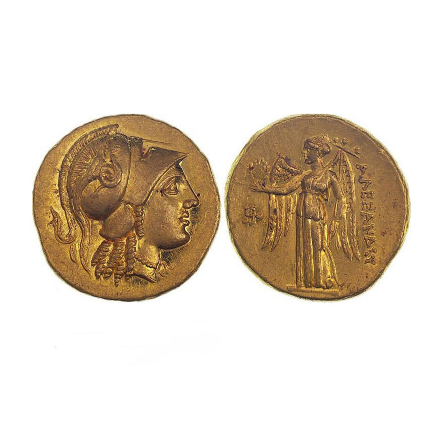 Greek Coin Ring, Ancient Greek Arethusa Coin Ring