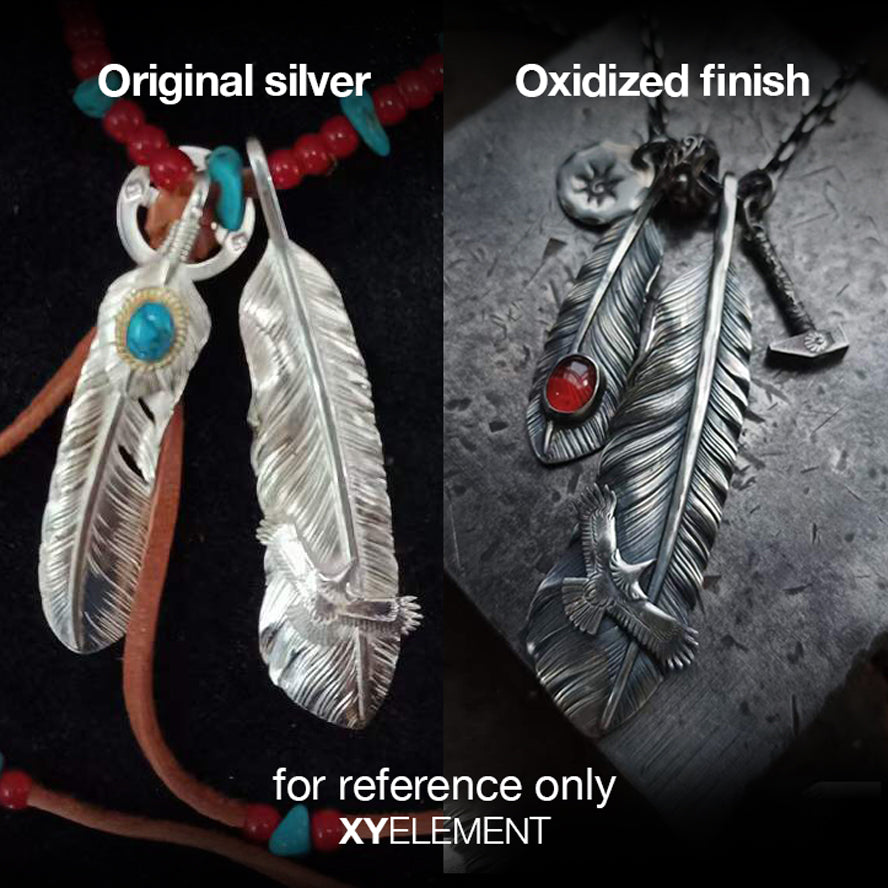 Handmade Silver Feather Cuff Bracelet