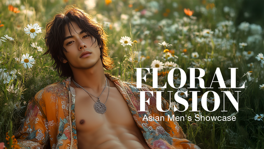 Floral Fusion | Asian Men's Fashion Showcase