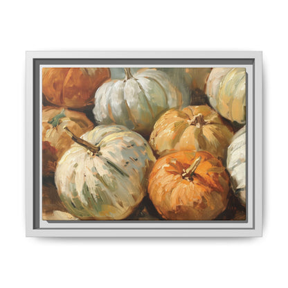 Autumn Pumpkins Oil Painting – Canvas Wall Art