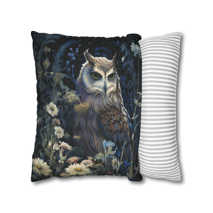 Twilight Vigil Owl Pillow