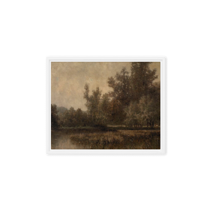 Vintage Autumn Landscape Moody – 5:4 Ratio Canvas Wall Art