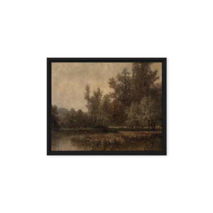 Vintage Autumn Landscape Moody – 5:4 Ratio Canvas Wall Art