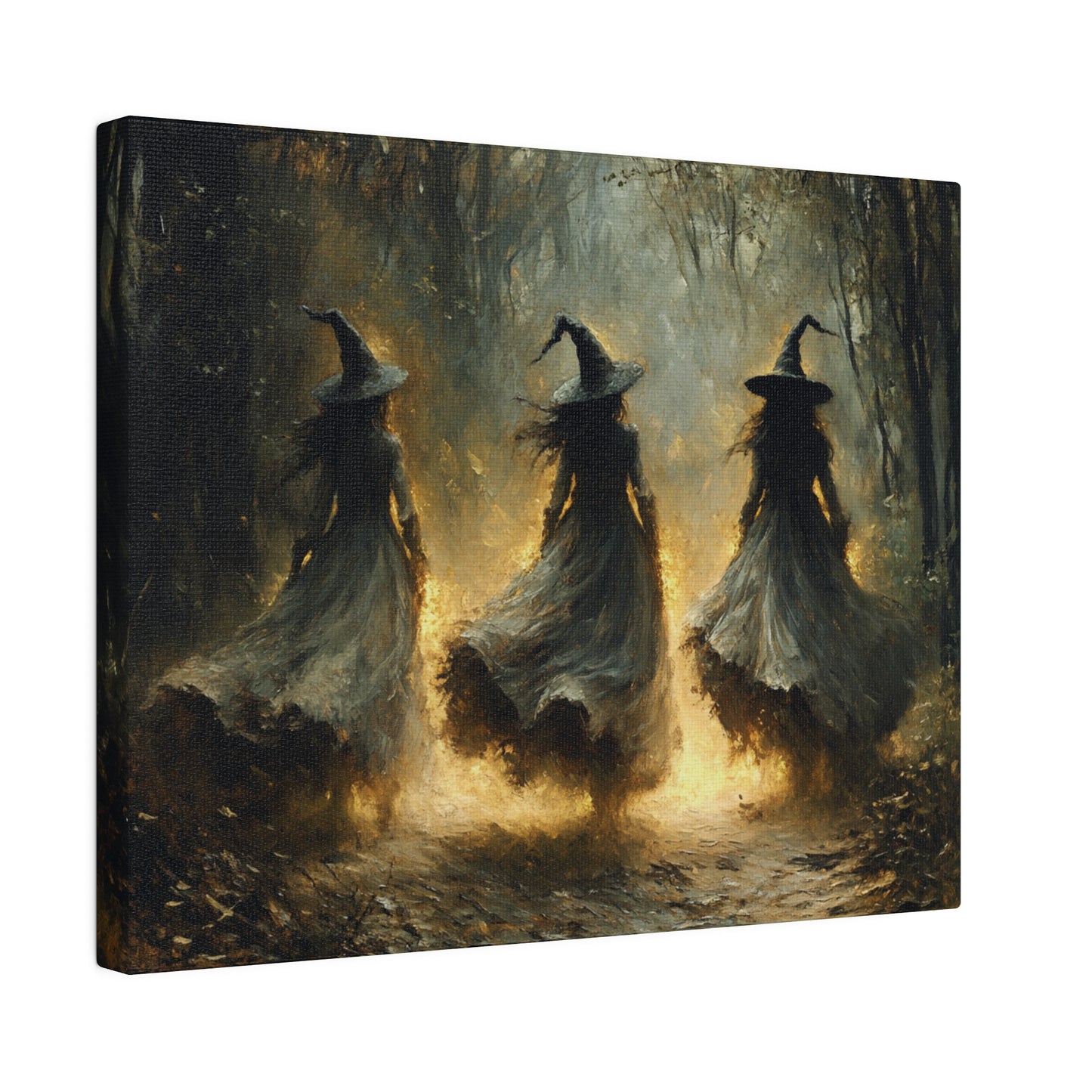 Witches in Woodland – 5:4 Ratio Canvas Wall Art