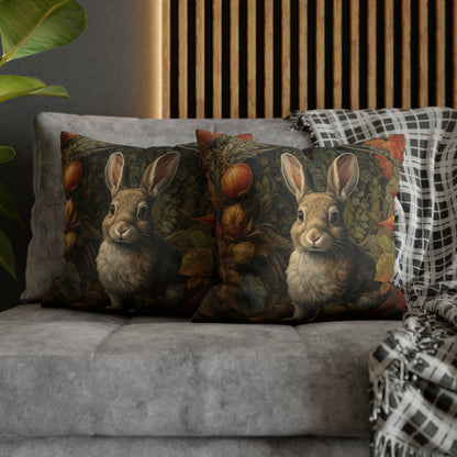 William Morris inspired Fairytale Rabbit in Garden Pillow