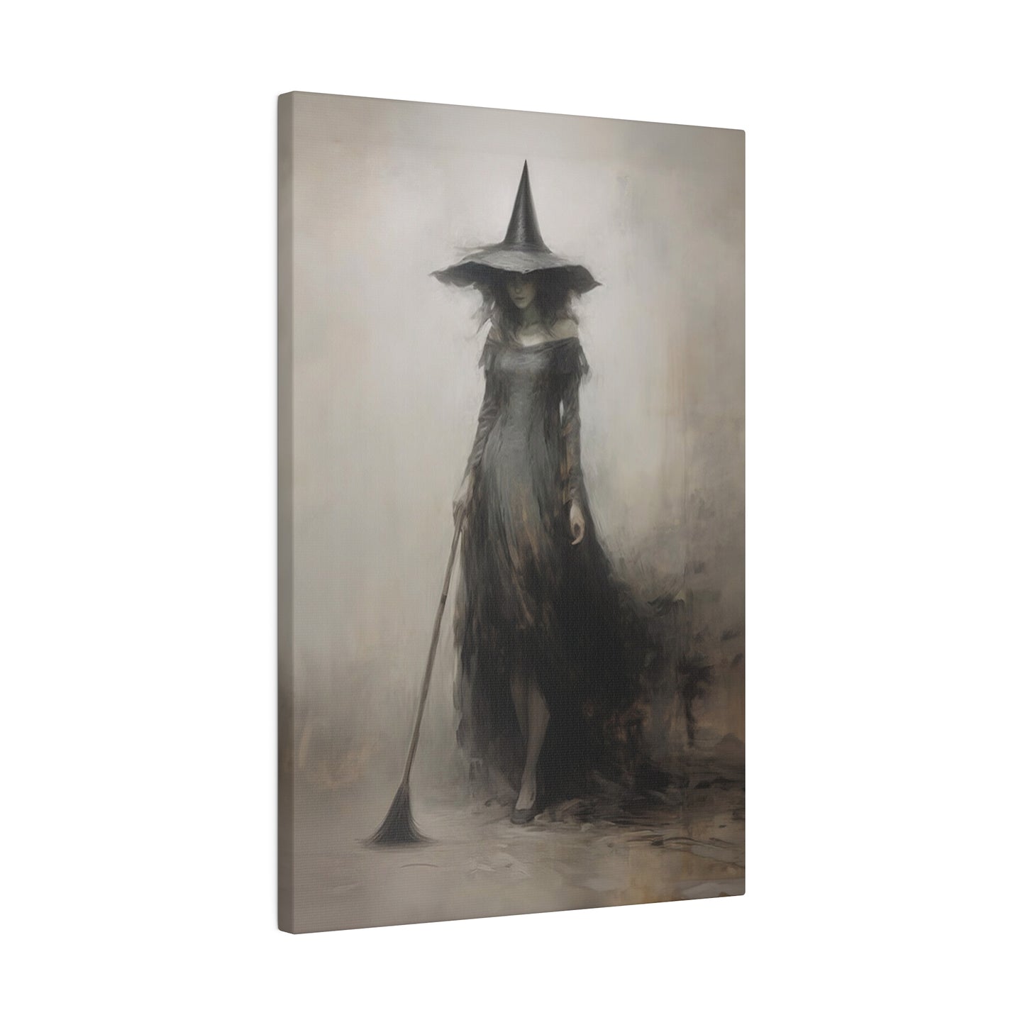 Vintage Witchy Rustic Art Print - Canvas Wall Art