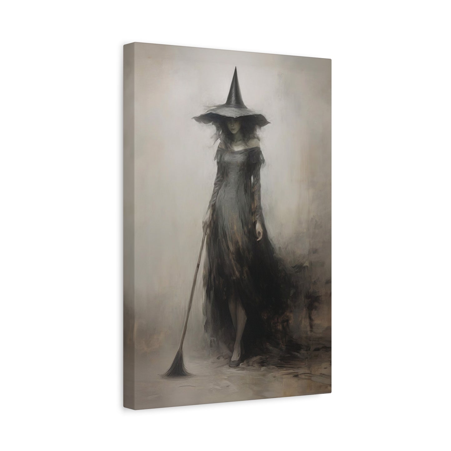 Vintage Witchy Rustic Art Print - Canvas Wall Art