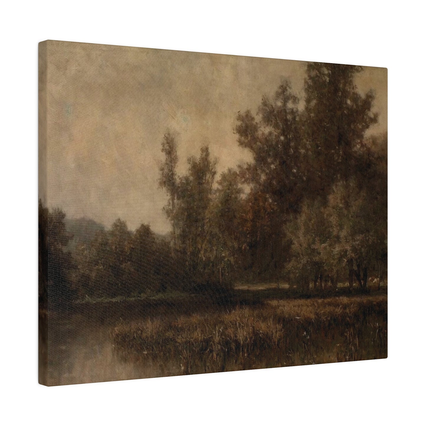 Vintage Autumn Landscape Moody – 5:4 Ratio Canvas Wall Art