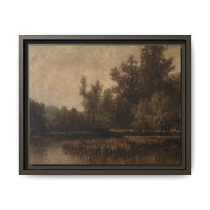 Vintage Autumn Landscape Moody – 5:4 Ratio Canvas Wall Art