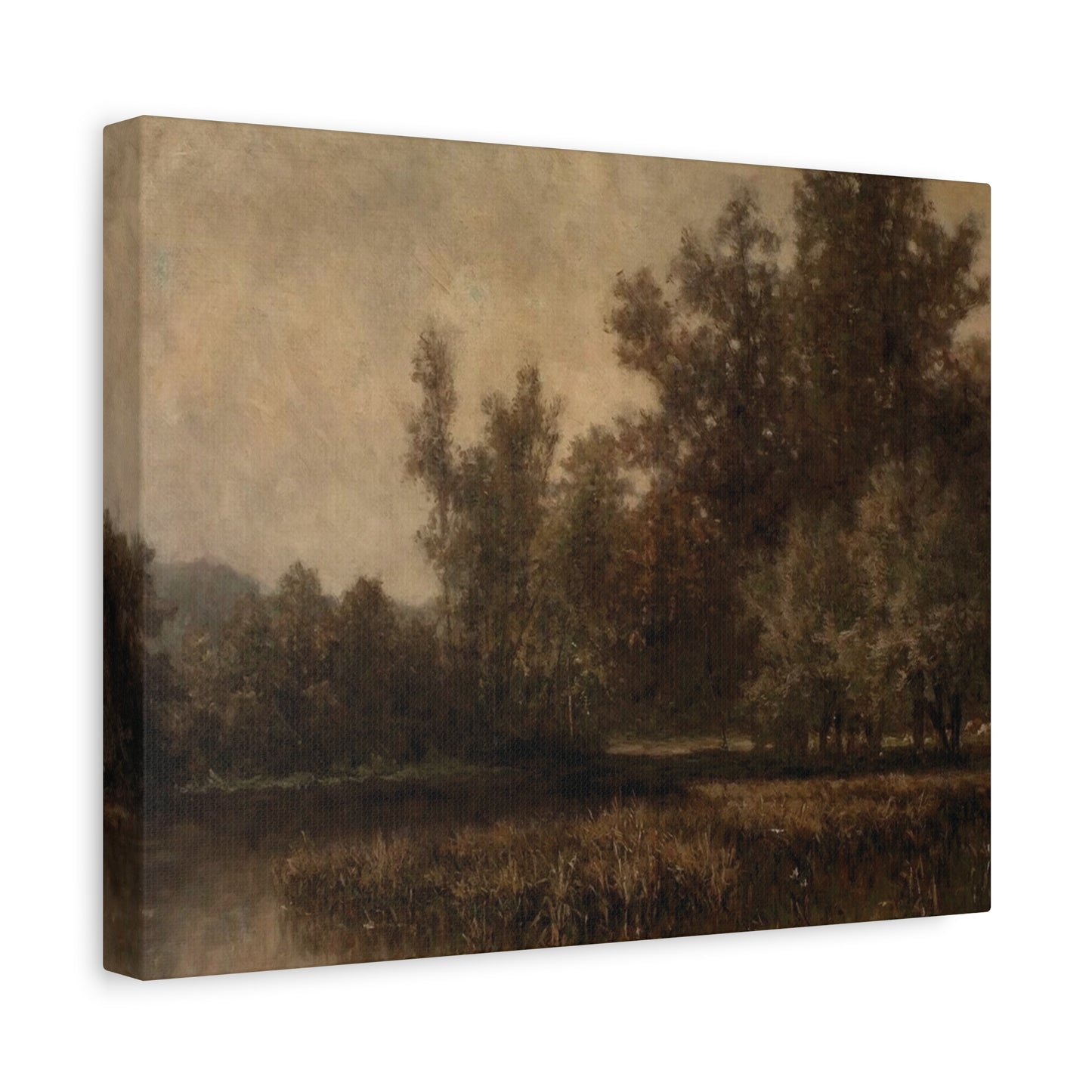 Vintage Autumn Landscape Moody – 5:4 Ratio Canvas Wall Art