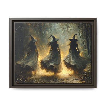 Witches in Woodland – 5:4 Ratio Canvas Wall Art