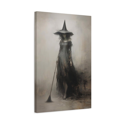 Vintage Witchy Rustic Art Print - Canvas Wall Art