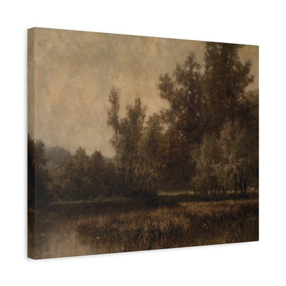 Vintage Autumn Landscape Moody – 5:4 Ratio Canvas Wall Art