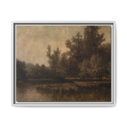 Vintage Autumn Landscape Moody – 5:4 Ratio Canvas Wall Art