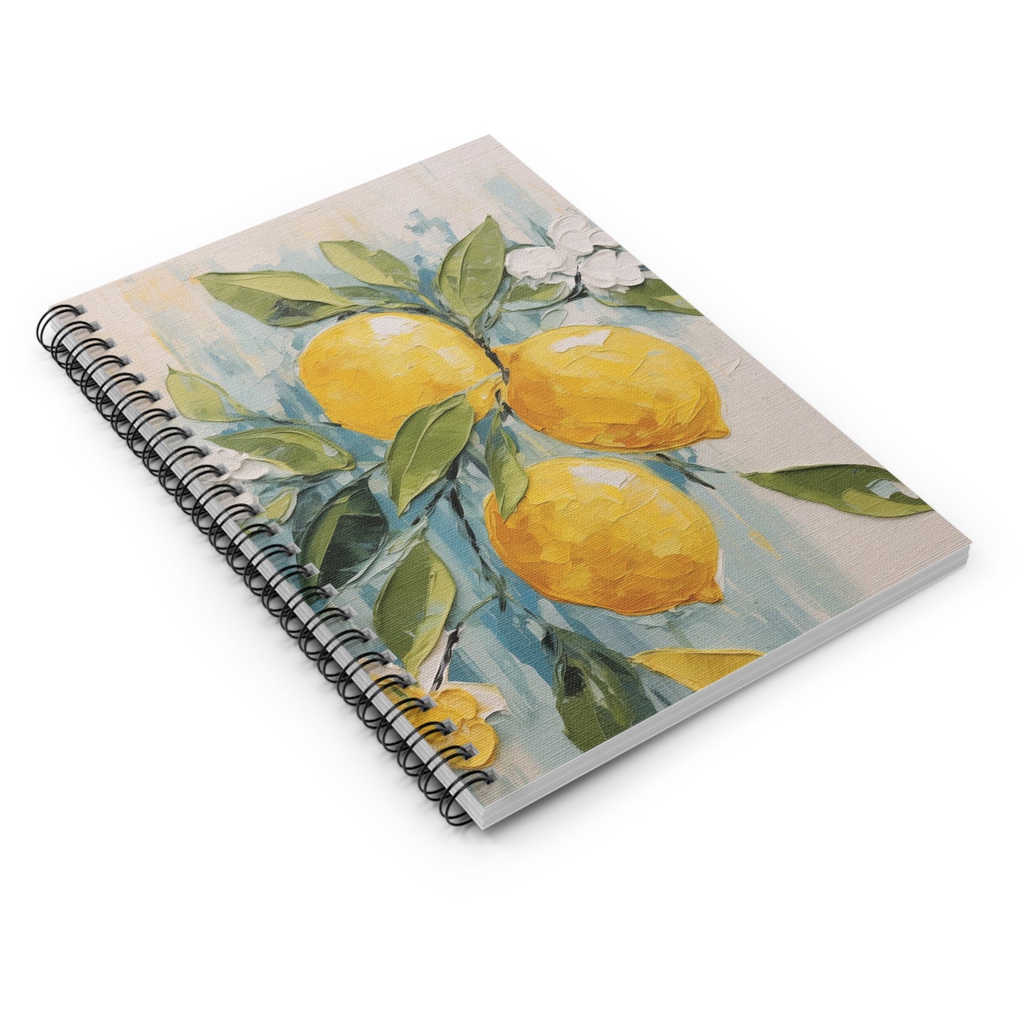 Lemon Art Print Notebook (2) - Composition Notebook, Spiral Notebook, Journal for Writing and Note-Taking