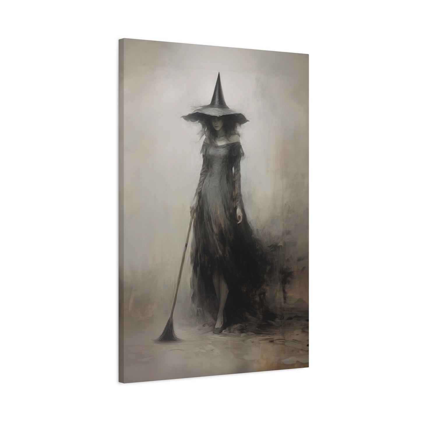 Vintage Witchy Rustic Art Print - Canvas Wall Art