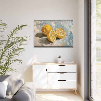 Still Life Lemon – Canvas Wall Art