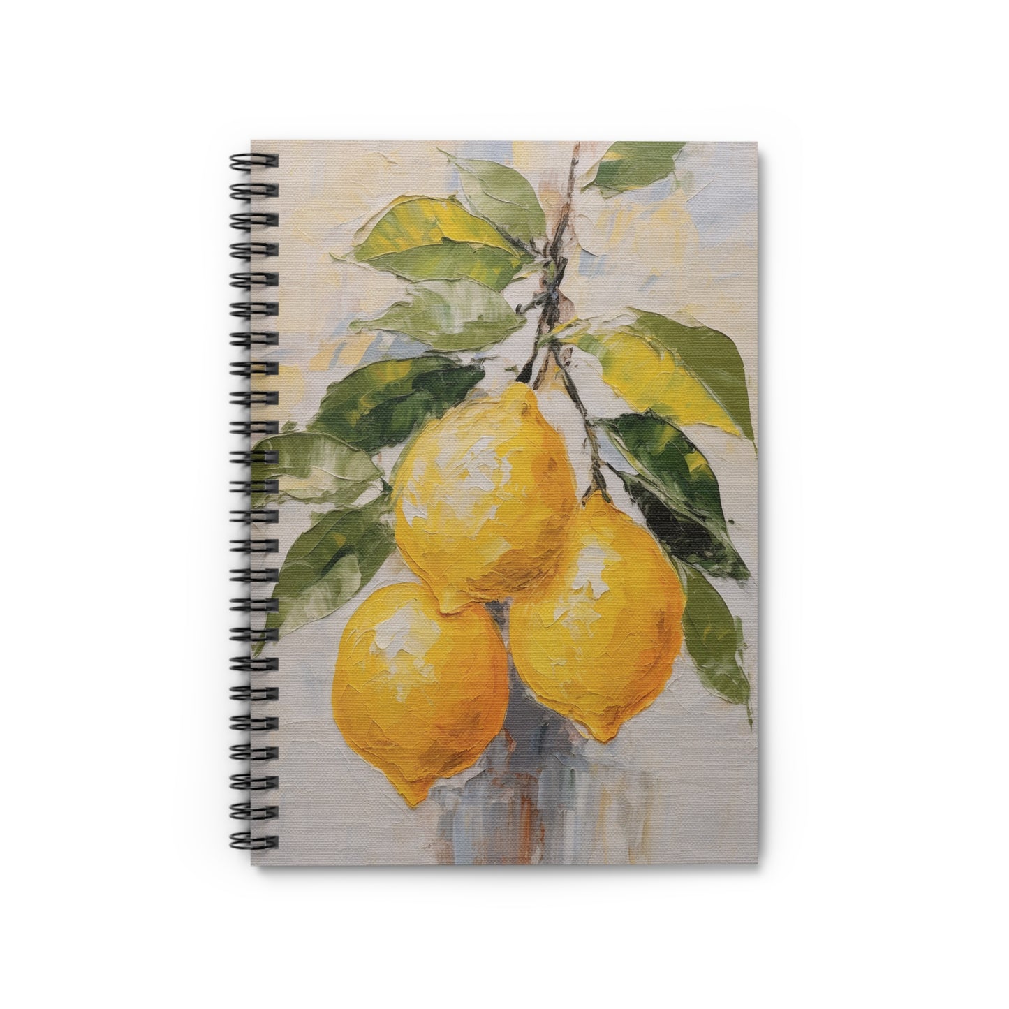 Lemon Art Print Notebook (4) - Composition Notebook, Spiral Notebook, Journal for Writing and Note-Taking