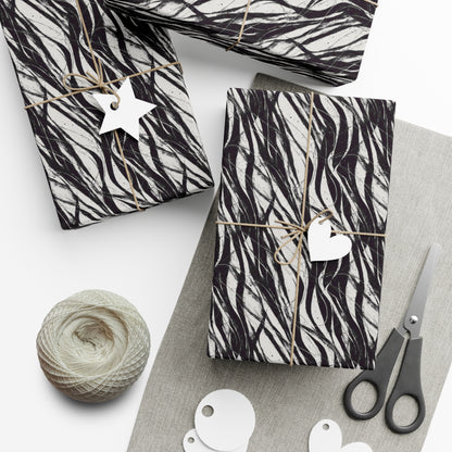 Grungy Strokes Gift Wrap Paper