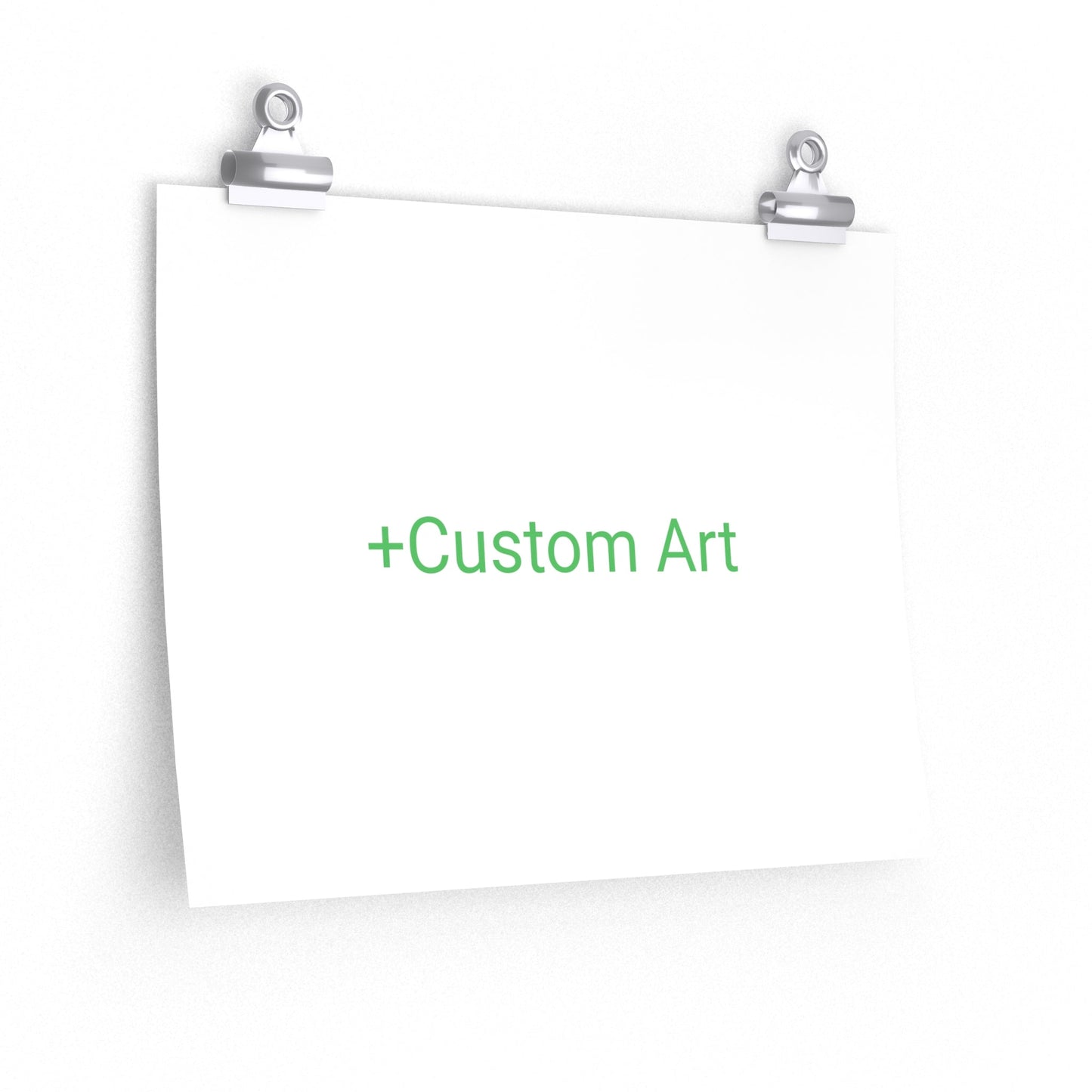 Custom Print - Premium Matte Paper (Horizontal)