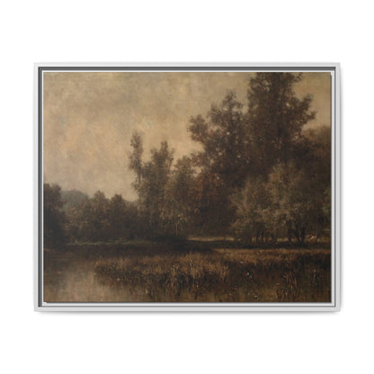 Vintage Autumn Landscape Moody – 5:4 Ratio Canvas Wall Art