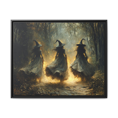 Witches in Woodland – 5:4 Ratio Canvas Wall Art