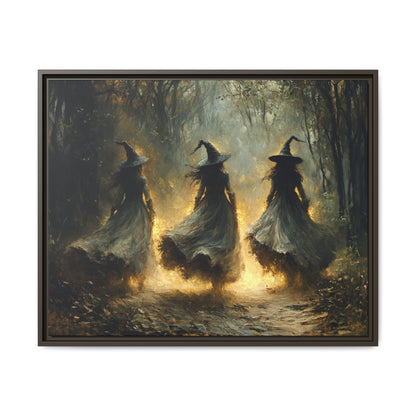 Witches in Woodland – 5:4 Ratio Canvas Wall Art