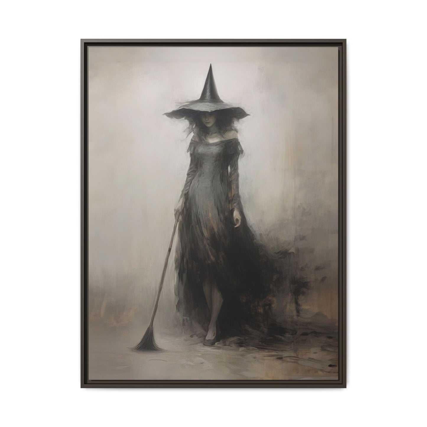 Vintage Witchy Rustic Art Print - Canvas Wall Art