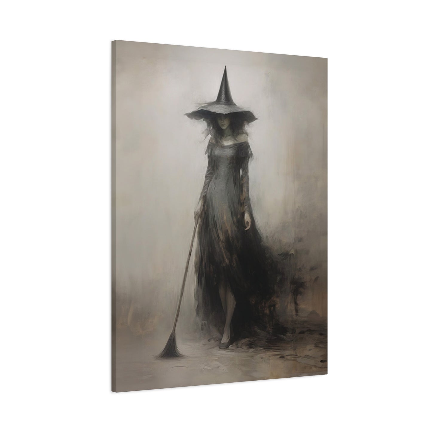 Vintage Witchy Rustic Art Print - Canvas Wall Art