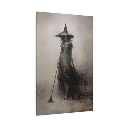 Vintage Witchy Rustic Art Print - Canvas Wall Art