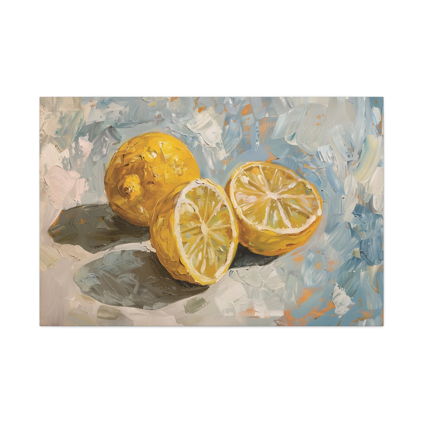 Still Life Lemon – Canvas Wall Art