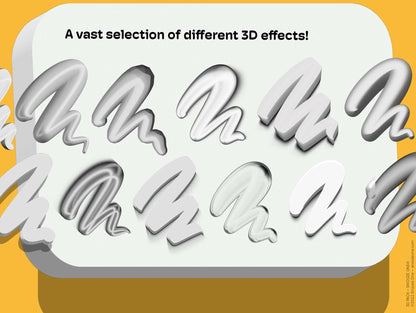 3D Brushes Pack for Procreate