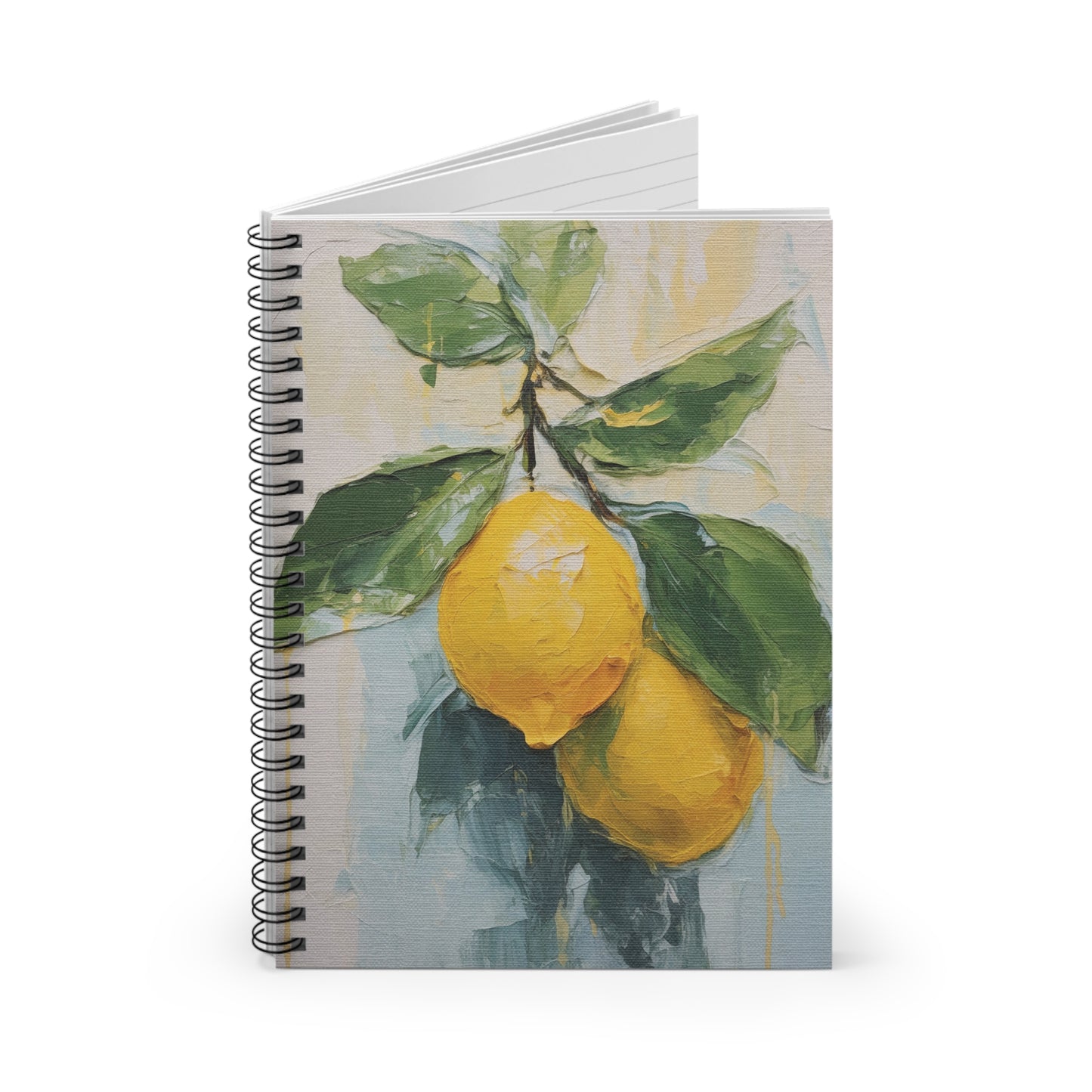 Lemon Art Print Notebook (3) - Composition Notebook, Spiral Notebook, Journal for Writing and Note-Taking