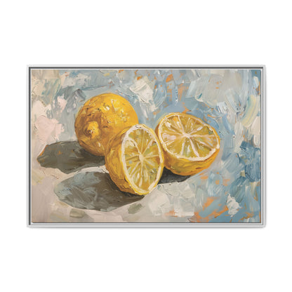 Still Life Lemon – Canvas Wall Art