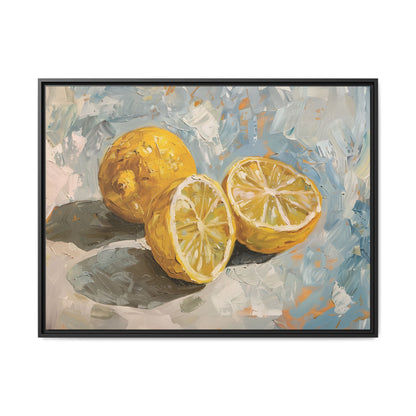 Still Life Lemon – Canvas Wall Art