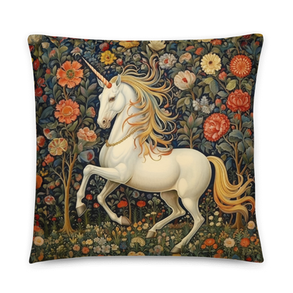 Unicorn in Floral Garden Digital Art Download