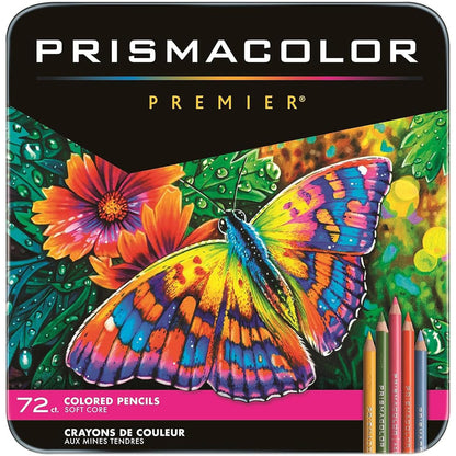 Prismacolor Colored Pencils | Premier Soft Core Pencils, Assorted, 72 Count