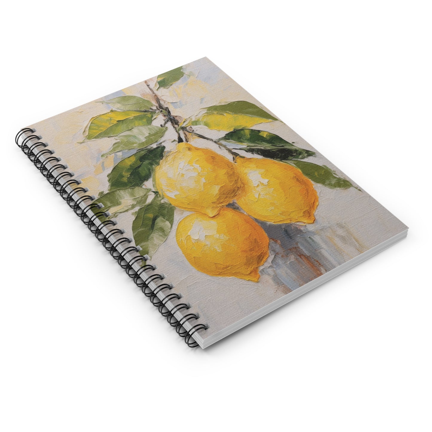 Lemon Art Print Notebook (4) - Composition Notebook, Spiral Notebook, Journal for Writing and Note-Taking