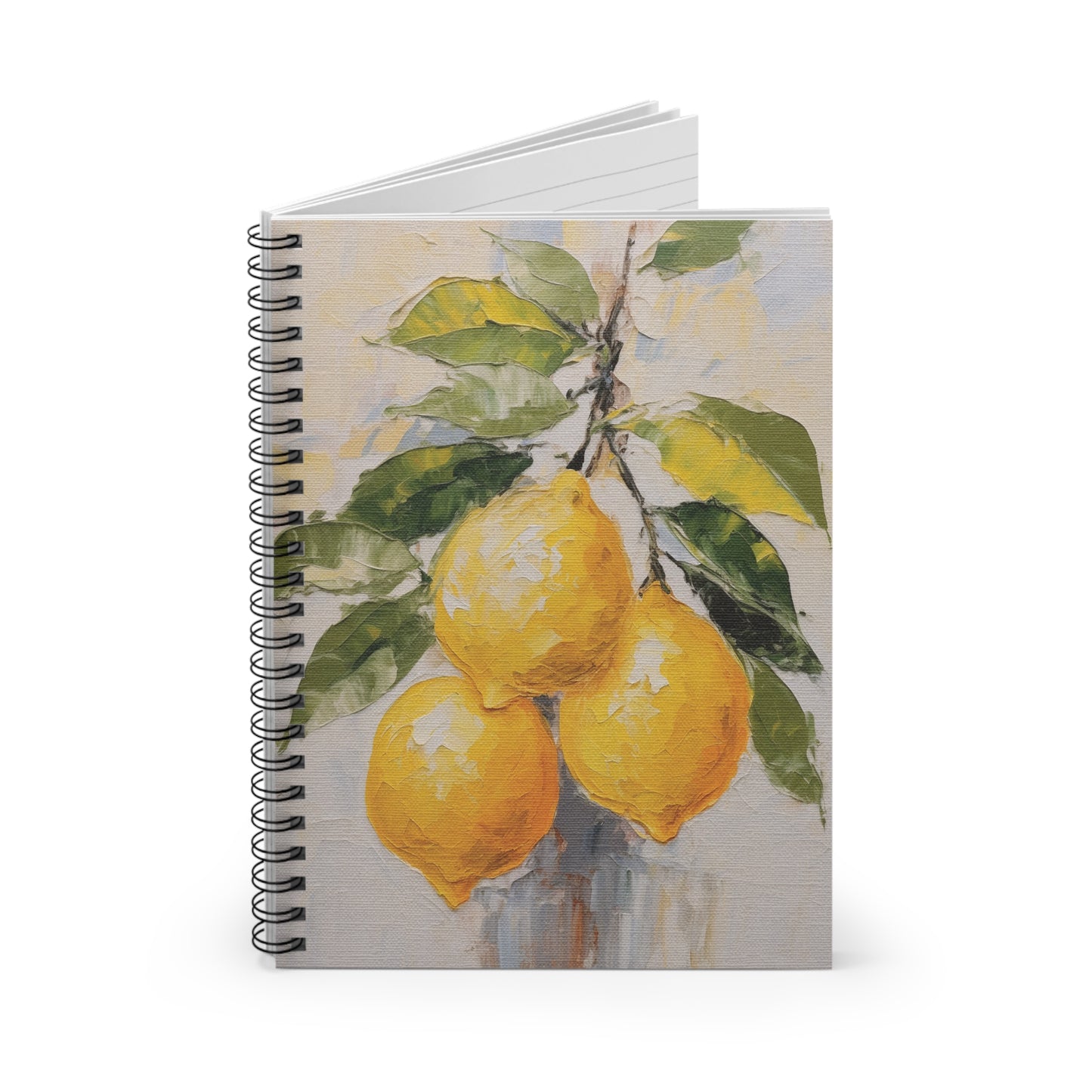 Lemon Art Print Notebook (4) - Composition Notebook, Spiral Notebook, Journal for Writing and Note-Taking