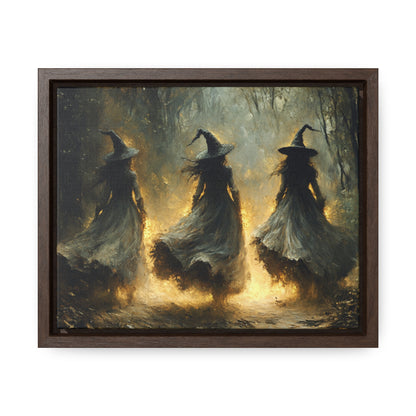 Witches in Woodland – 5:4 Ratio Canvas Wall Art