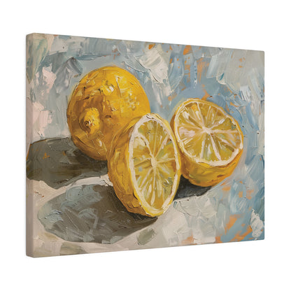 Still Life Lemon – Canvas Wall Art