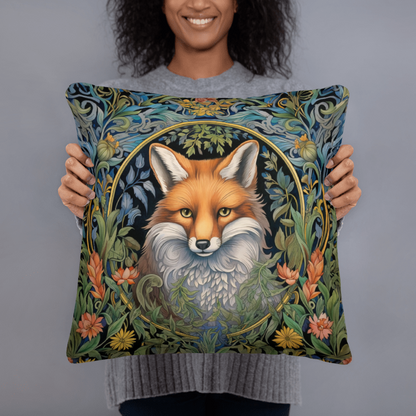 Floral Fox Digital Art Download
