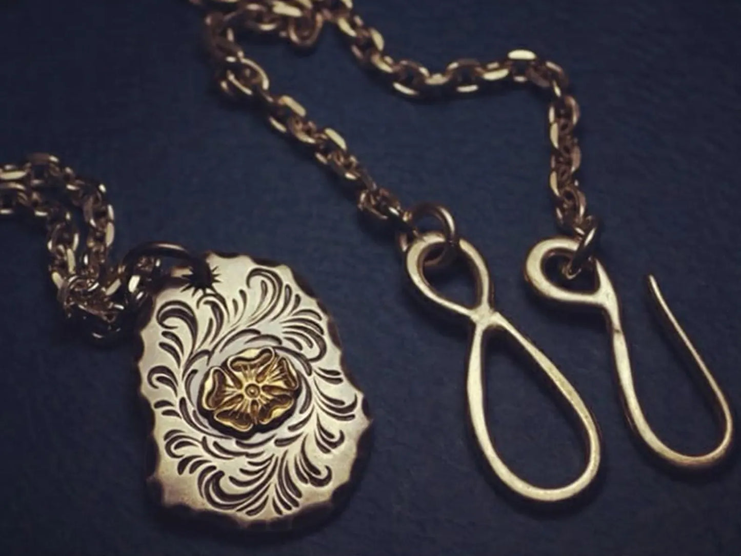 4.5mm 4mm Cornered Chain Fish Hook Clasp Sterling Silver Necklace