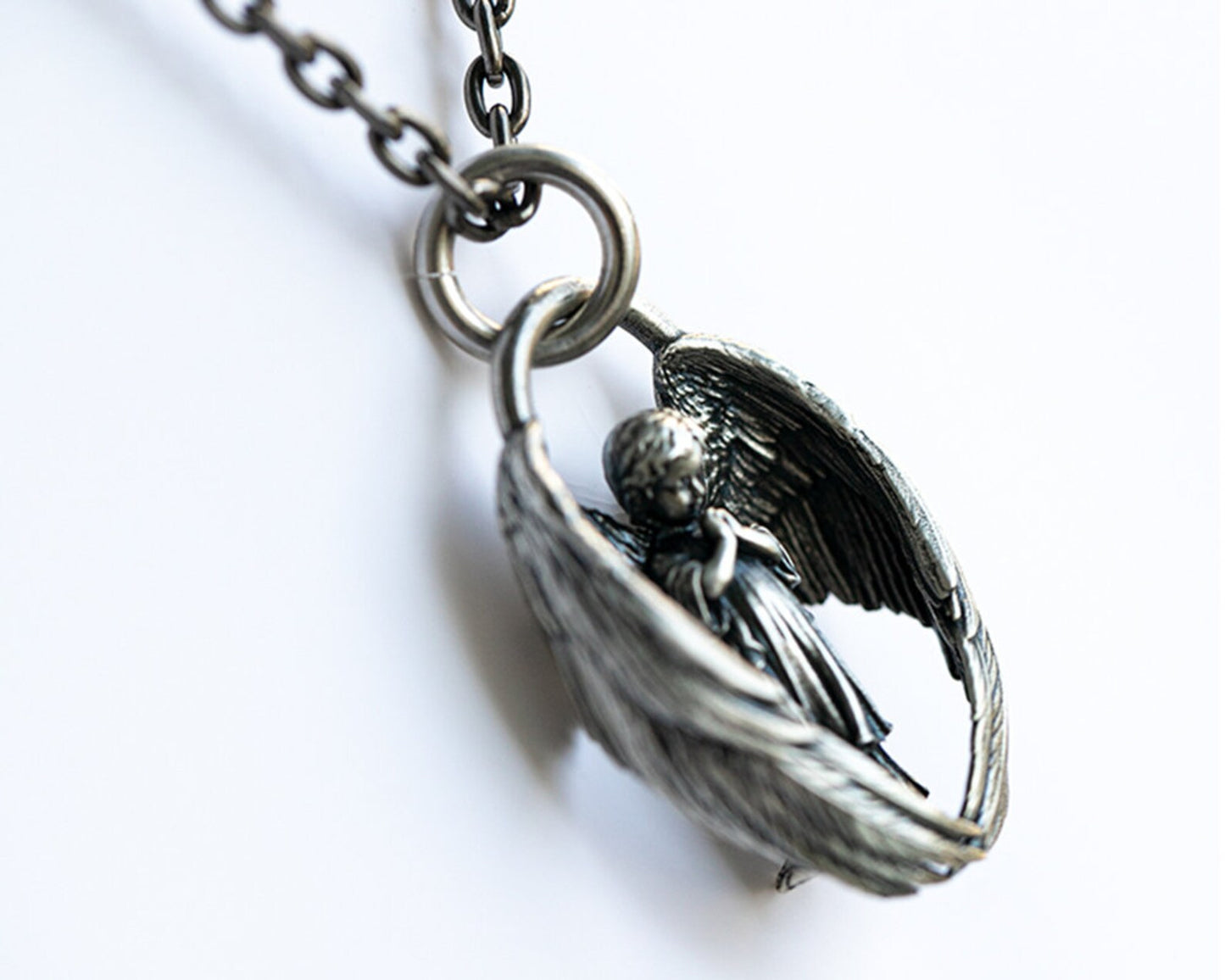 Angel Necklace Guardian Angel Spiritual Jewelry