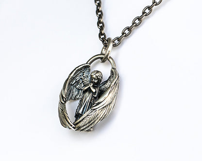 Angel Necklace Guardian Angel Spiritual Jewelry
