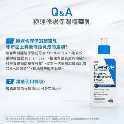 CeraVe Intensive 極速修護保濕精華乳 (美國原廠) 237ml